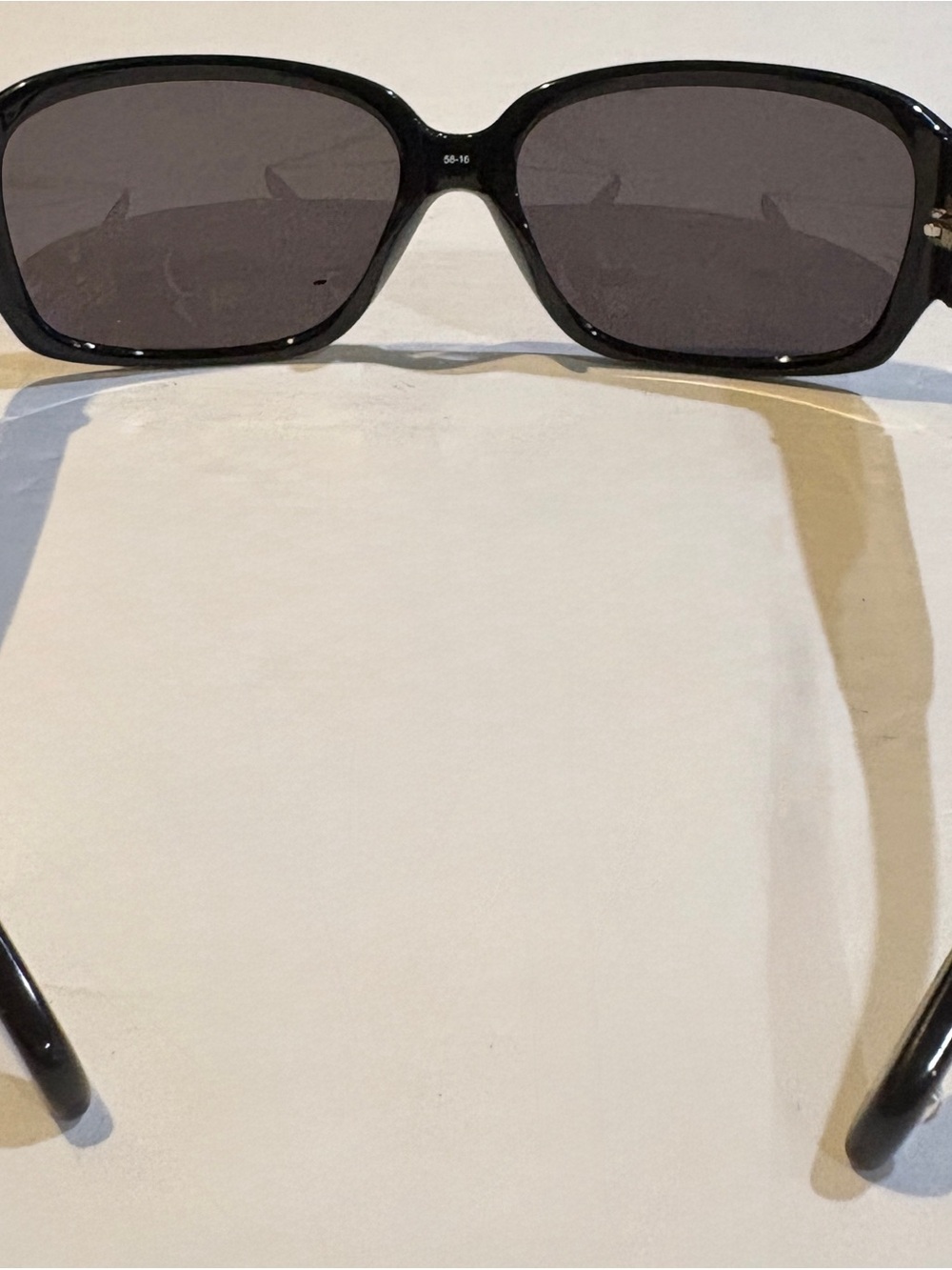 Brighton Black Women's Sunglasses with Gray Lenses Silver Ornate details - Picture 5 of 8